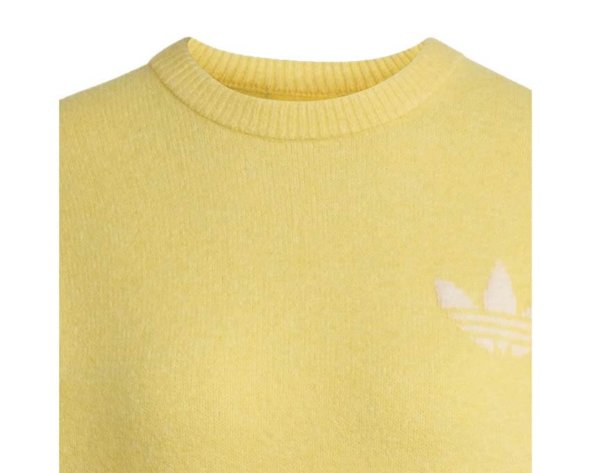 Adidas Knitted Sweater "Almost Yellow"