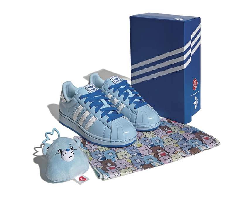 Adidas x Care Bears Superstar II W "Clear Sky"