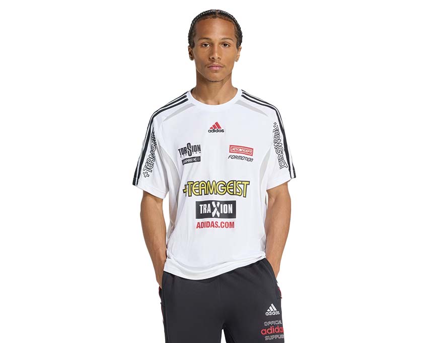 Adidas Teamgeist Moto Graphic Jersey White