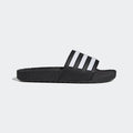 adidas Adilette Boost Slides - Black/White