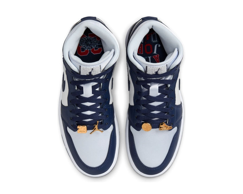 Air Jordan 1 Mid Se W "Football Grey"