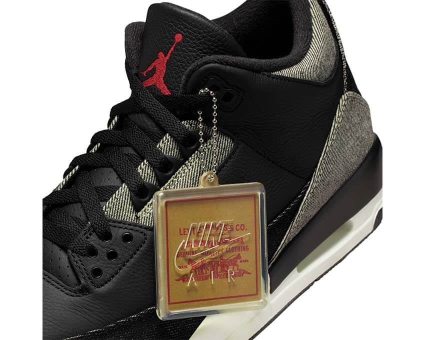Air Jordan 3 x Levi's "Black"