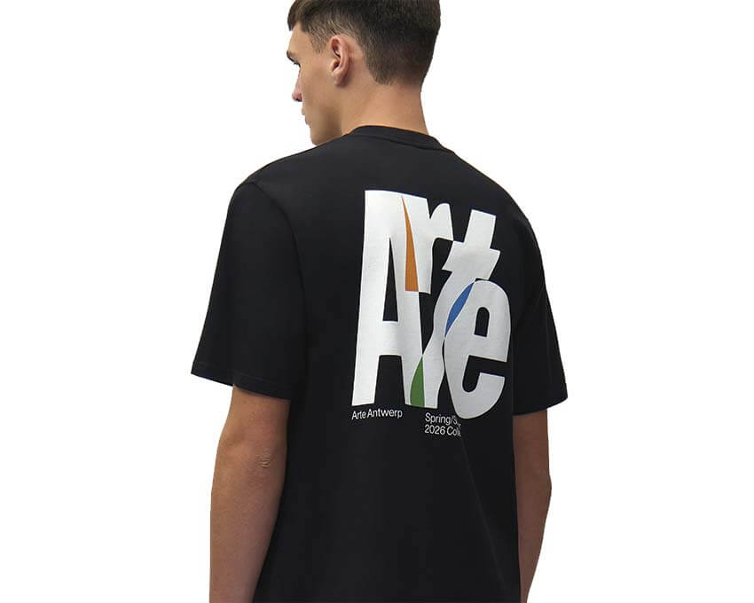 Arte Big Logo Back T-shirt "Black"