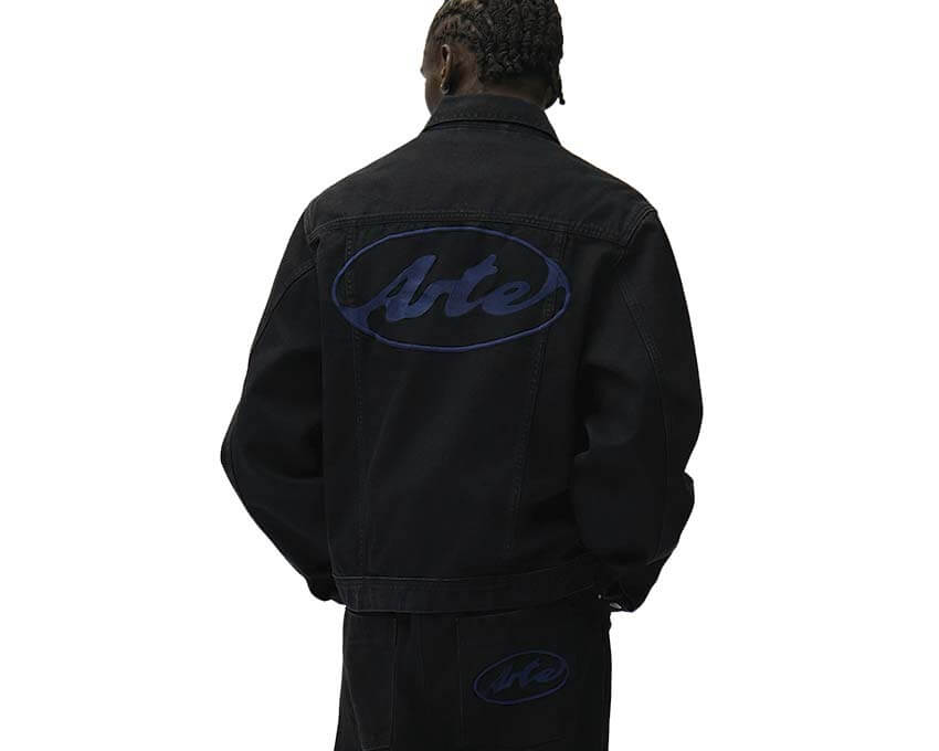 Arte Circle Logo Jeans Jacket
