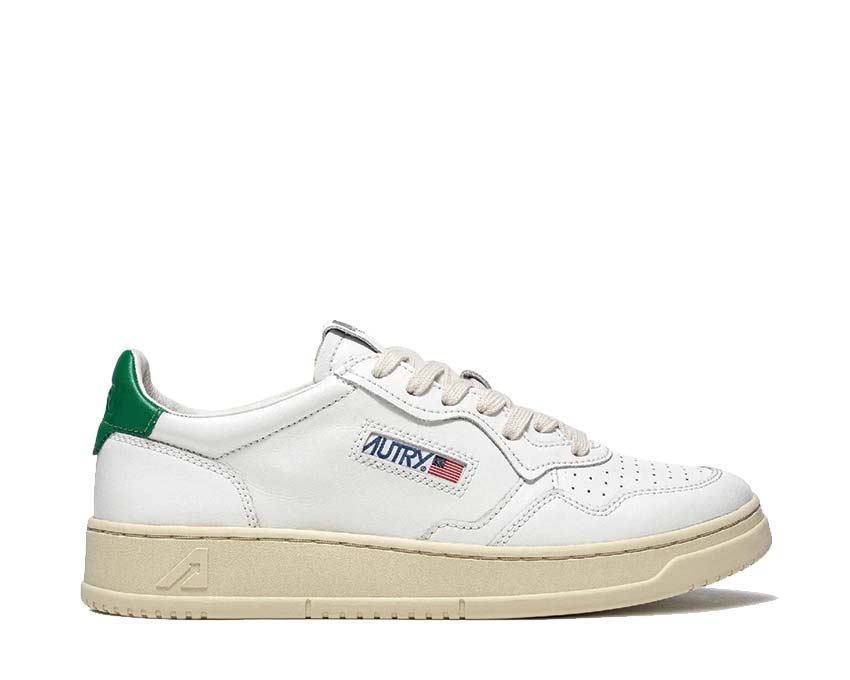 Autry Medalist Low "White Green"