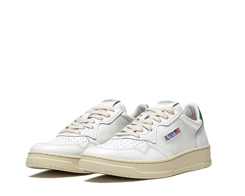 Autry Medalist Low "White Green"