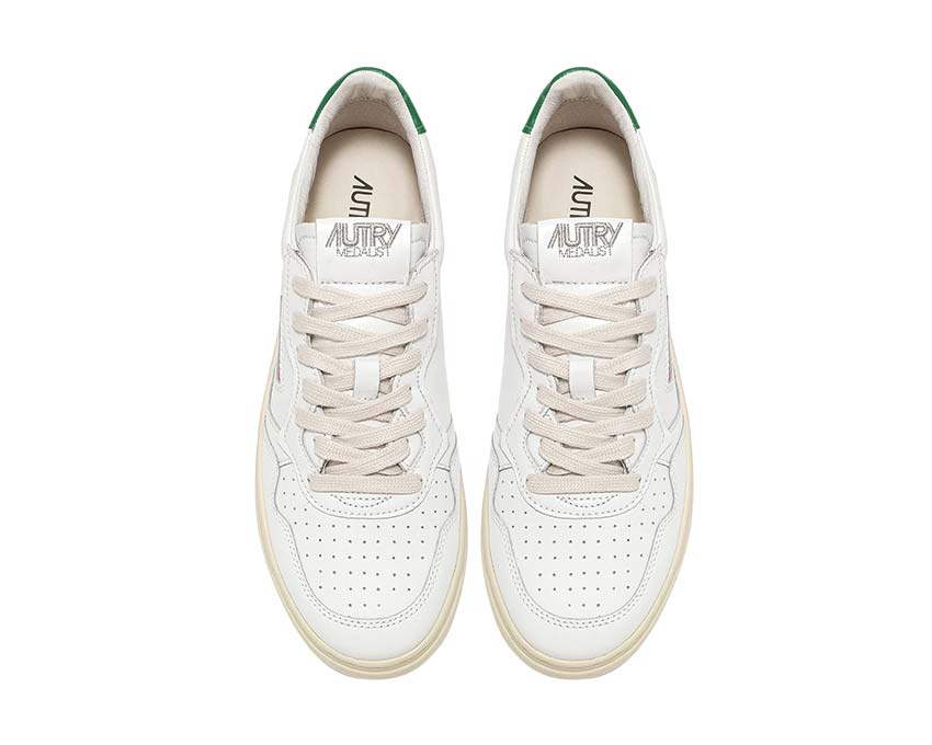 Autry Medalist Low "White Green"