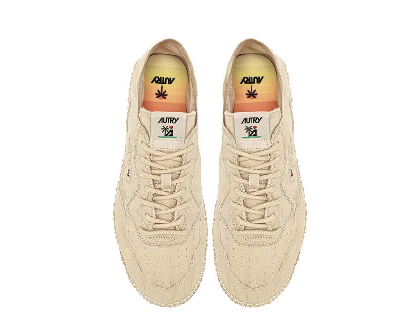 Autry Sandy Espadrilles  "Ivory Canvas"