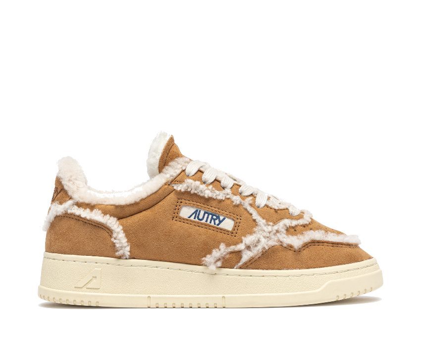 Autry Medalist Low W "Shearling Cognac"