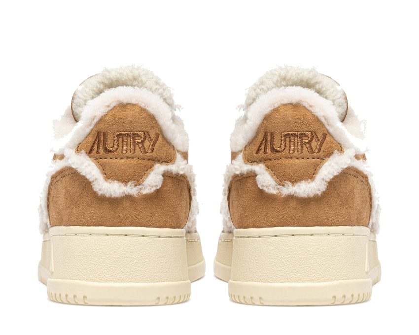 Autry Medalist Low W "Shearling Cognac"