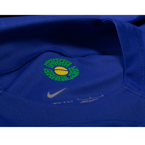 Nike Brazil Lucas Paqueta Away Jersey 22/23 (Paramount Blue/Green Spark)