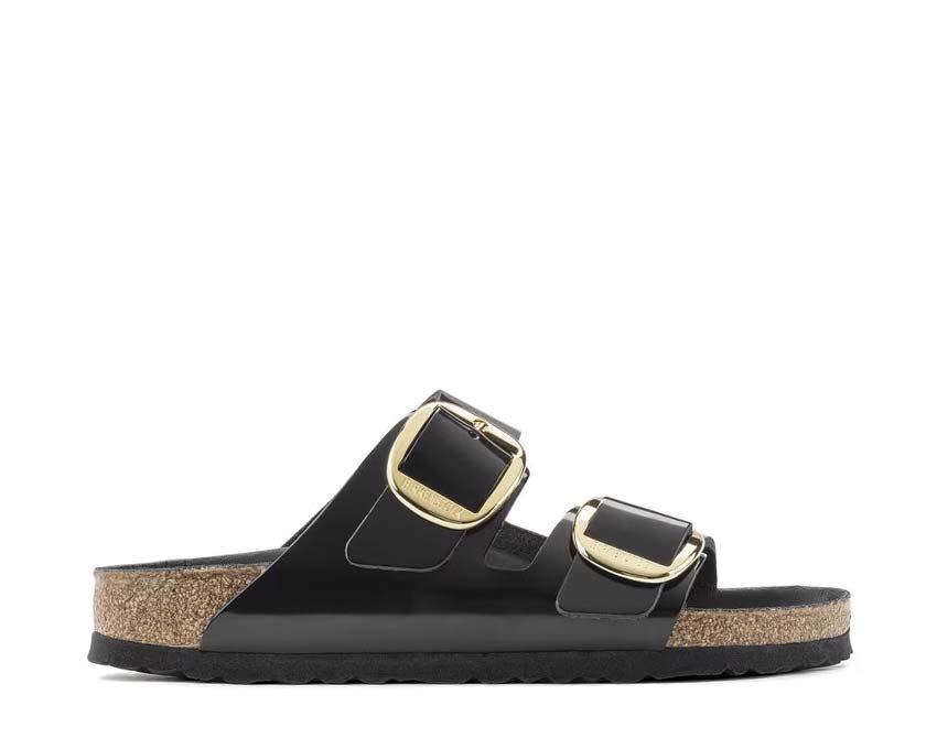 Birkenstock Arizona Big Buckle Natural Leather Patent