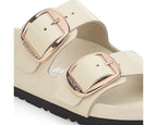 Birkenstock Arizona Big Buckle Natural Leather Patent