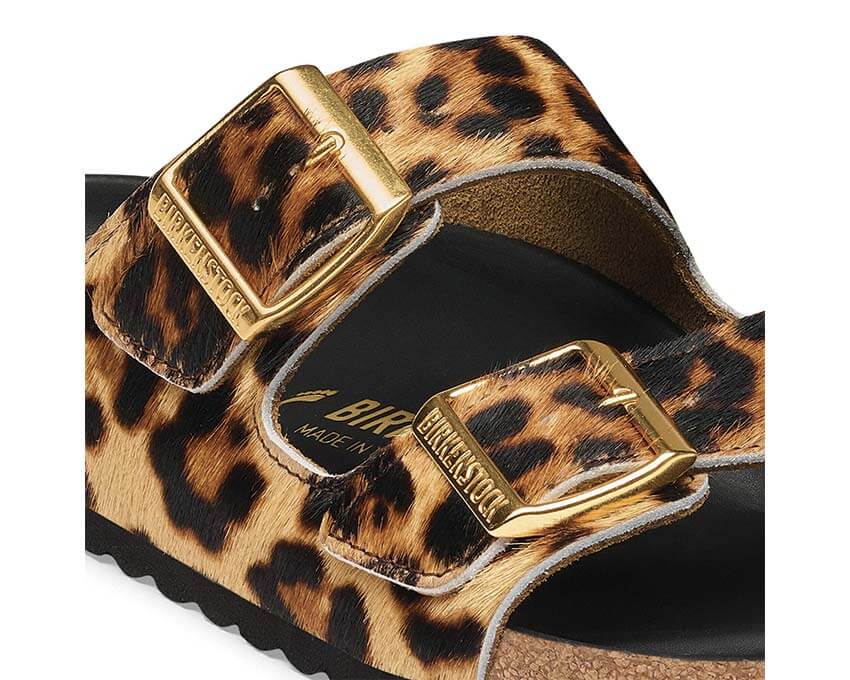 Birkenstock Arizona Hairy "Classic Leo"
