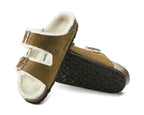 Birkenstock Arizona Shearling Suede Leather "Mink"