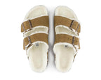 Birkenstock Arizona Shearling Suede Leather "Mink"