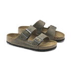 Birkenstock Arizona Soft Footbed "Faded Khaki"