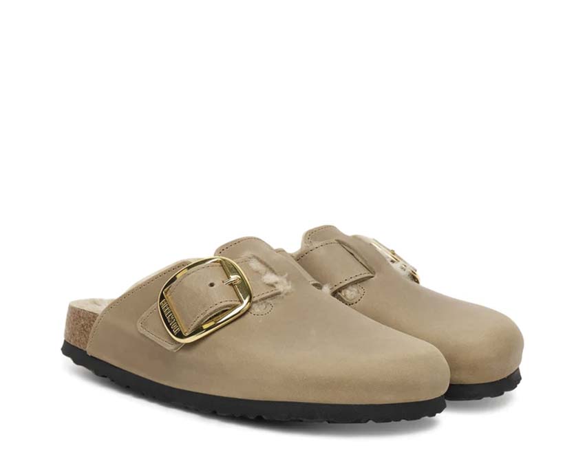 Birkenstock Boston Big Buckle Shearling
