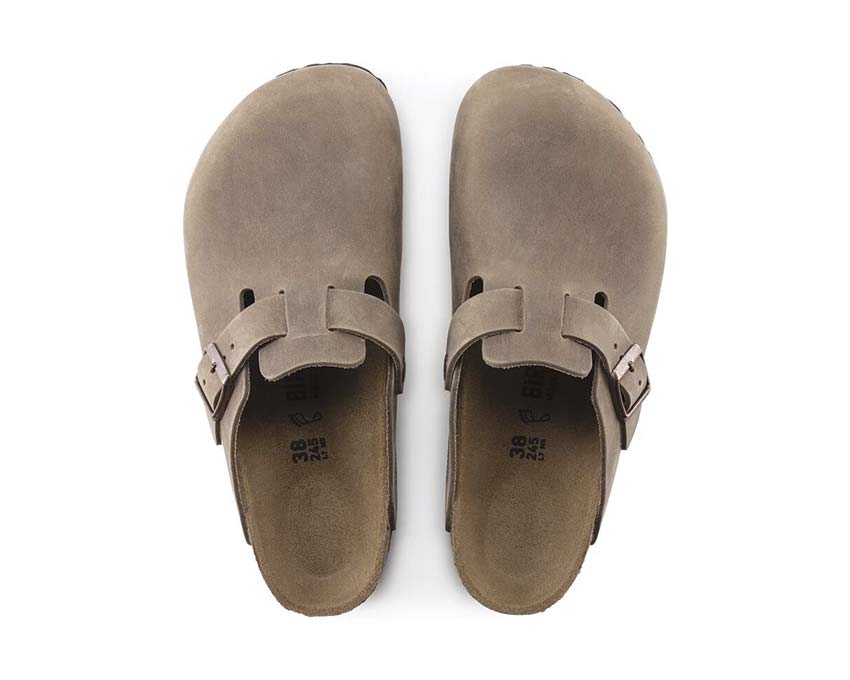 Birkenstock Boston Natural Leather Oiled