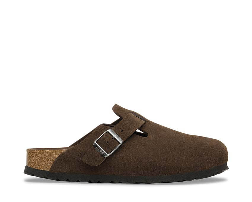Birkenstock Boston Soft Footbed Suede Leather "Carafe Tonal FB"