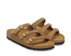 Birkenstock Florida Nubuck Leather "Mink"