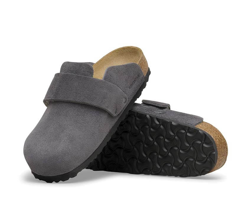 Birkenstock Loma Suede Leather "Charcoal"