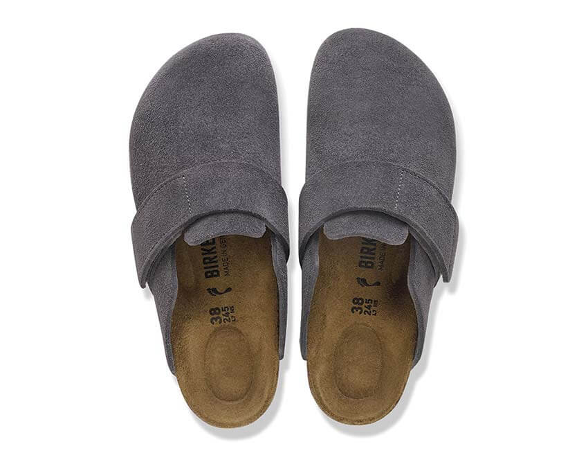 Birkenstock Loma Suede Leather "Charcoal"