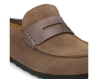 Birkenstock Naples Wrapped Double Stitch "Dark Tea"