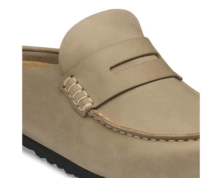 Birkenstock Naples Wrapped Oiled Leather "Tobacco Brown"