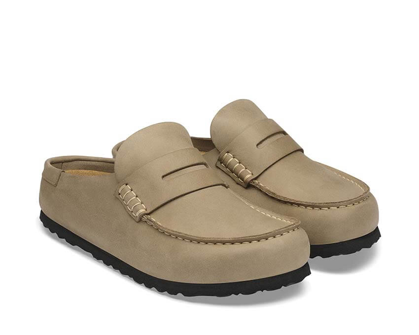 Birkenstock Naples Wrapped Oiled Leather "Tobacco Brown"