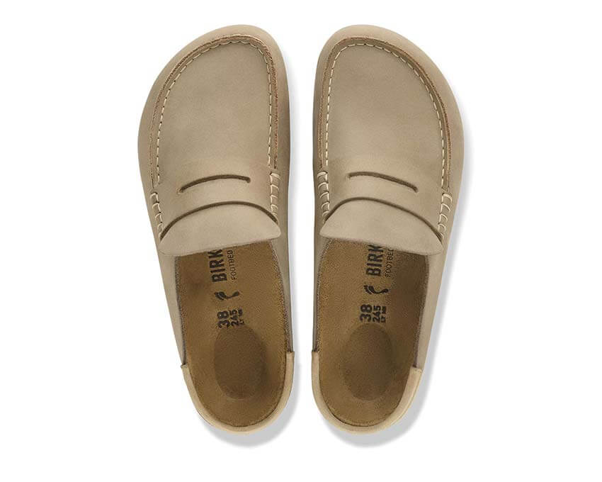 Birkenstock Naples Wrapped Oiled Leather "Tobacco Brown"