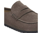 Birkenstock Naples Wrapped Suede Leather "Concrete Gray"