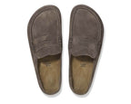 Birkenstock Naples Wrapped Suede Leather "Concrete Gray"