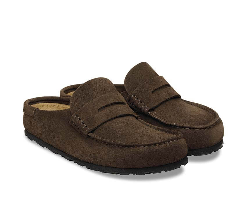 Birkenstock Naples Wrapped Suede Leather "Carafe"