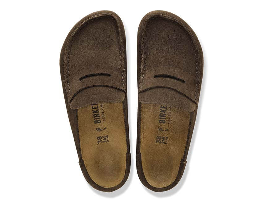 Birkenstock Naples Wrapped Suede Leather "Carafe"