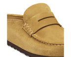 Birkenstock Naples Wrapped Suede Leather "Cork Brown"