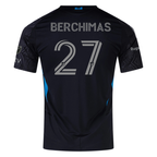 adidas Nimfasha Berchimas Charlotte FC Authentic Away Jersey 25/26 (Black)