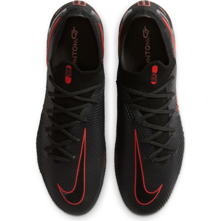 Nike Phantom GT Elite FG - Black/ChiliRed/SmokeGrey