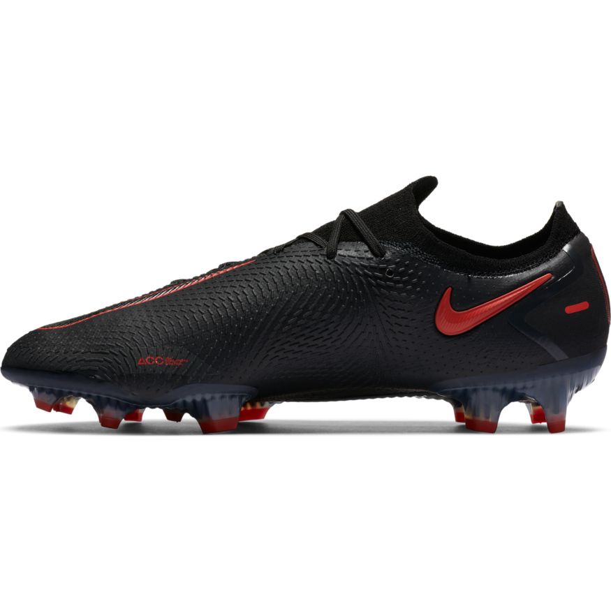Nike Phantom GT Elite FG - Black/ChiliRed/SmokeGrey