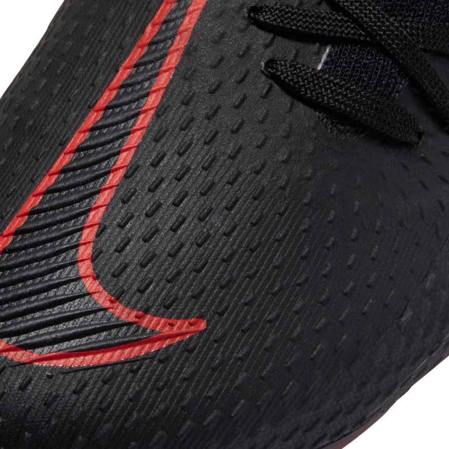 Nike Phantom GT Pro FG JUNIOR - Black/ChiliRed/SmokeGrey