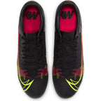 Nike Mercurial Vapor 14 Academy FG/MG - Black/Cyber/Off Noir/Rage Green/Siren Red