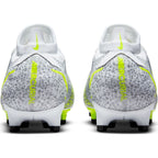Nike Mercurial Vapor 14 Pro FG - WHITE/BLACK-METALLIC SILVER-VOLT