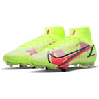 Nike Mercurial Superfly 8 Elite FG-	VOLT/BRIGHT CRIMSON-BLACK