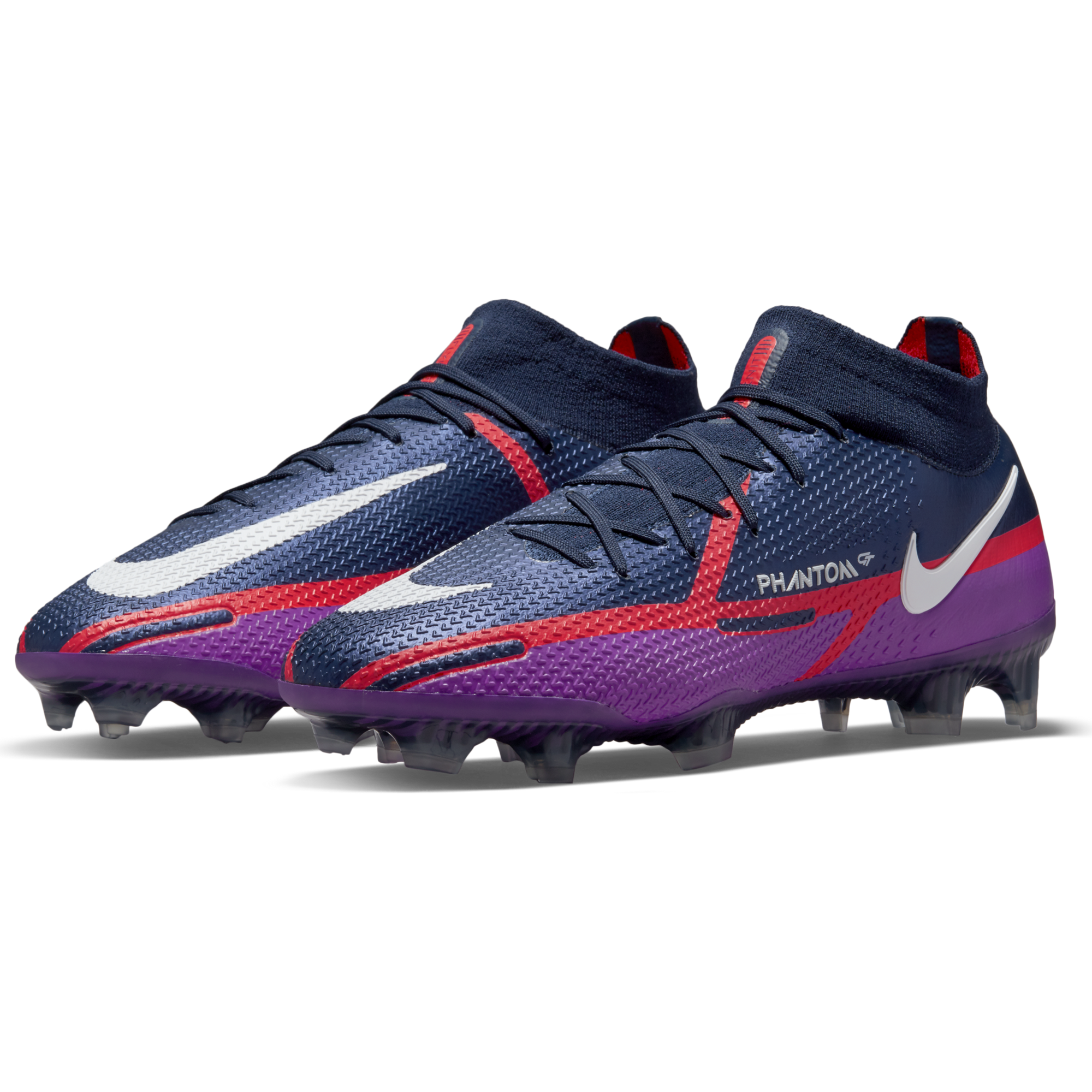 Nike Phantom GT2 DF Elite FG Soccer Cleats - College Navy/White