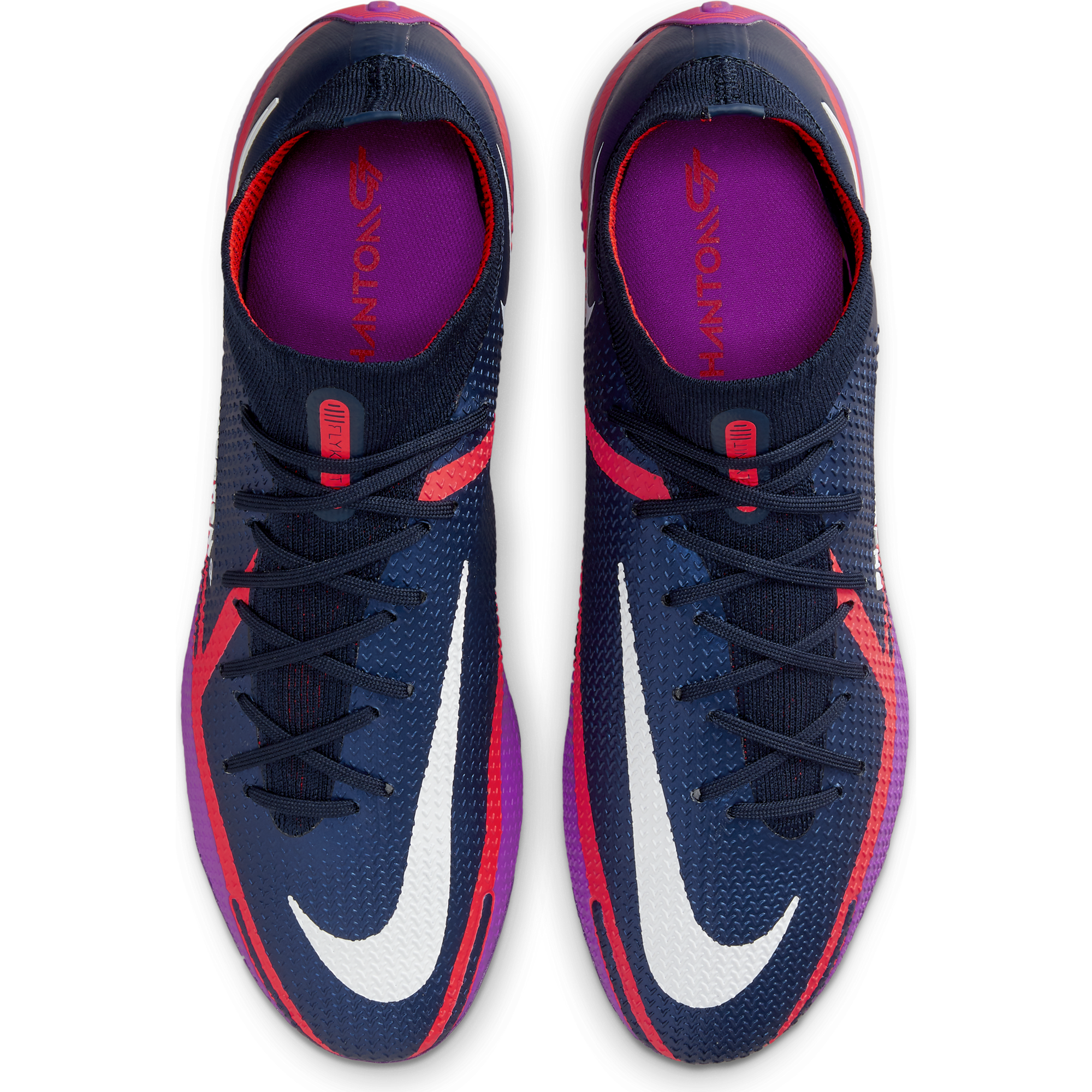 Nike Phantom GT2 DF Elite FG Soccer Cleats - College Navy/White
