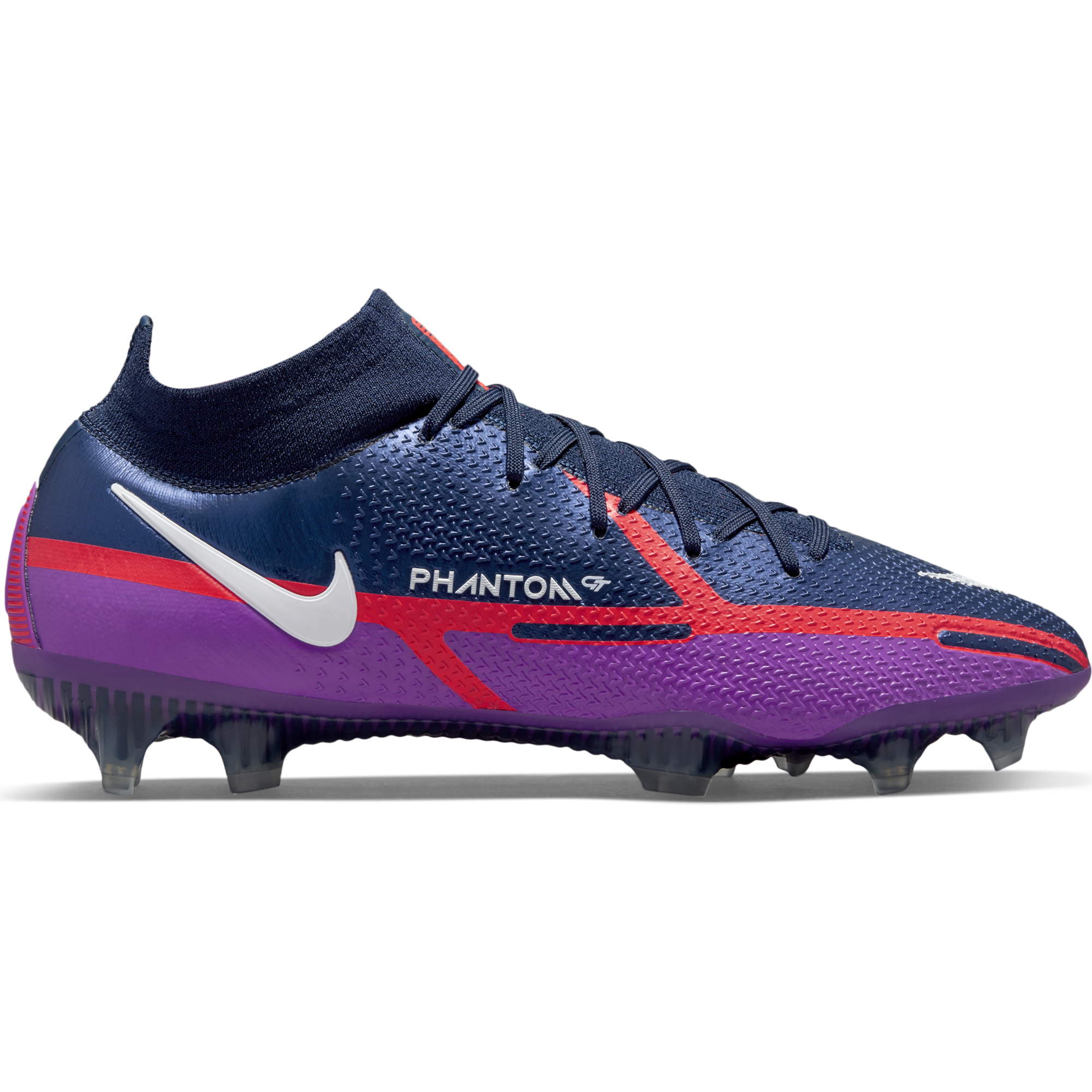 Nike Phantom GT2 DF Elite FG Soccer Cleats - College Navy/White