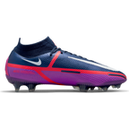 Nike Phantom GT2 DF Elite FG Soccer Cleats - College Navy/White