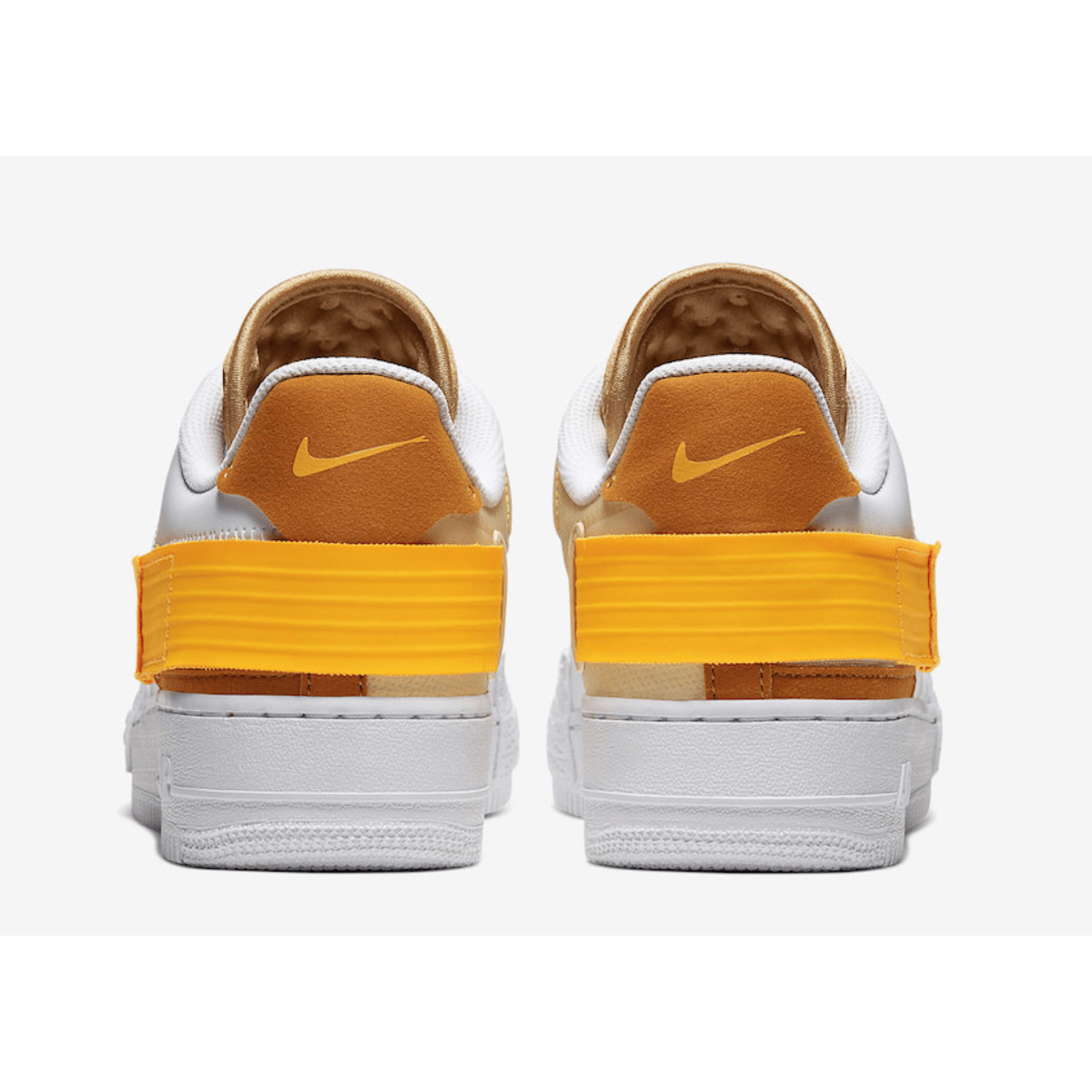 Air Force 1 Low Drop Type White Gold Yellow