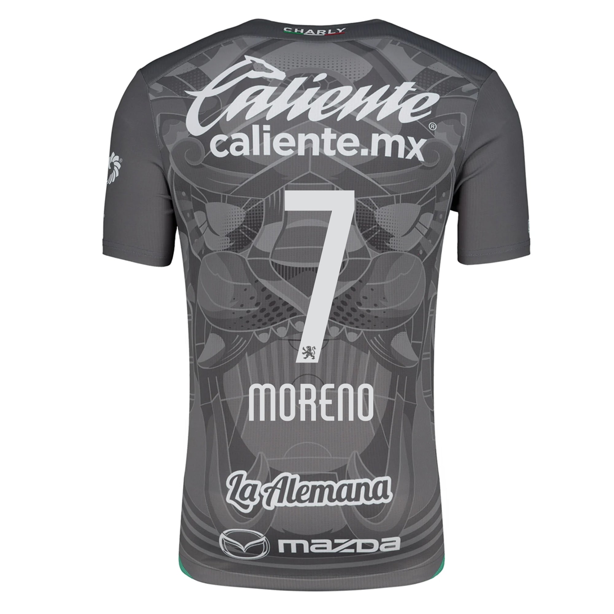 Charly Ivan Moreno Leon Third Jersey 24/25 (Grey/Green)