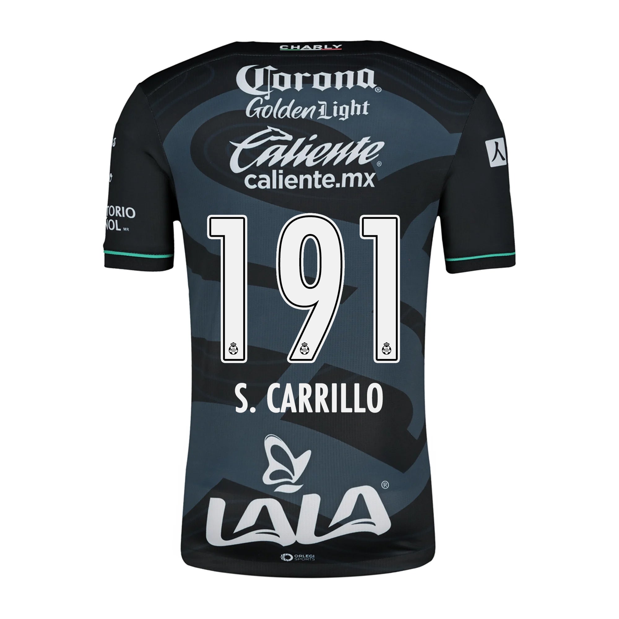 Charly Stephano Carrillo Santos Third Jersey 24/25 (Black/Grey)